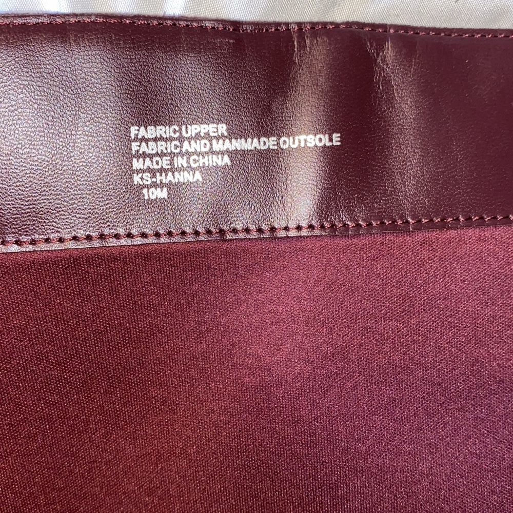 Karen Scott Hanna Wine Purple Suede Heel Dress Boots NEW - Picture 10 of 10